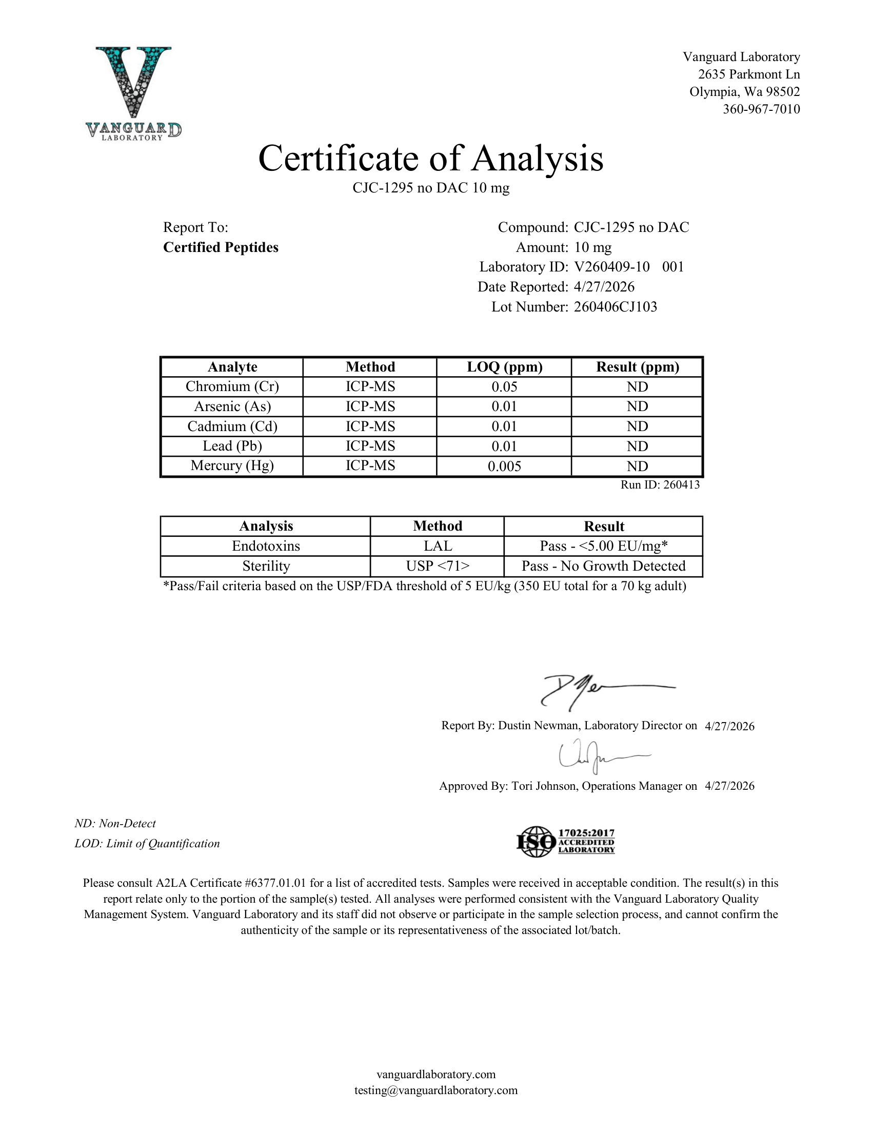 CND10 10MG*10 Vials - Image 3