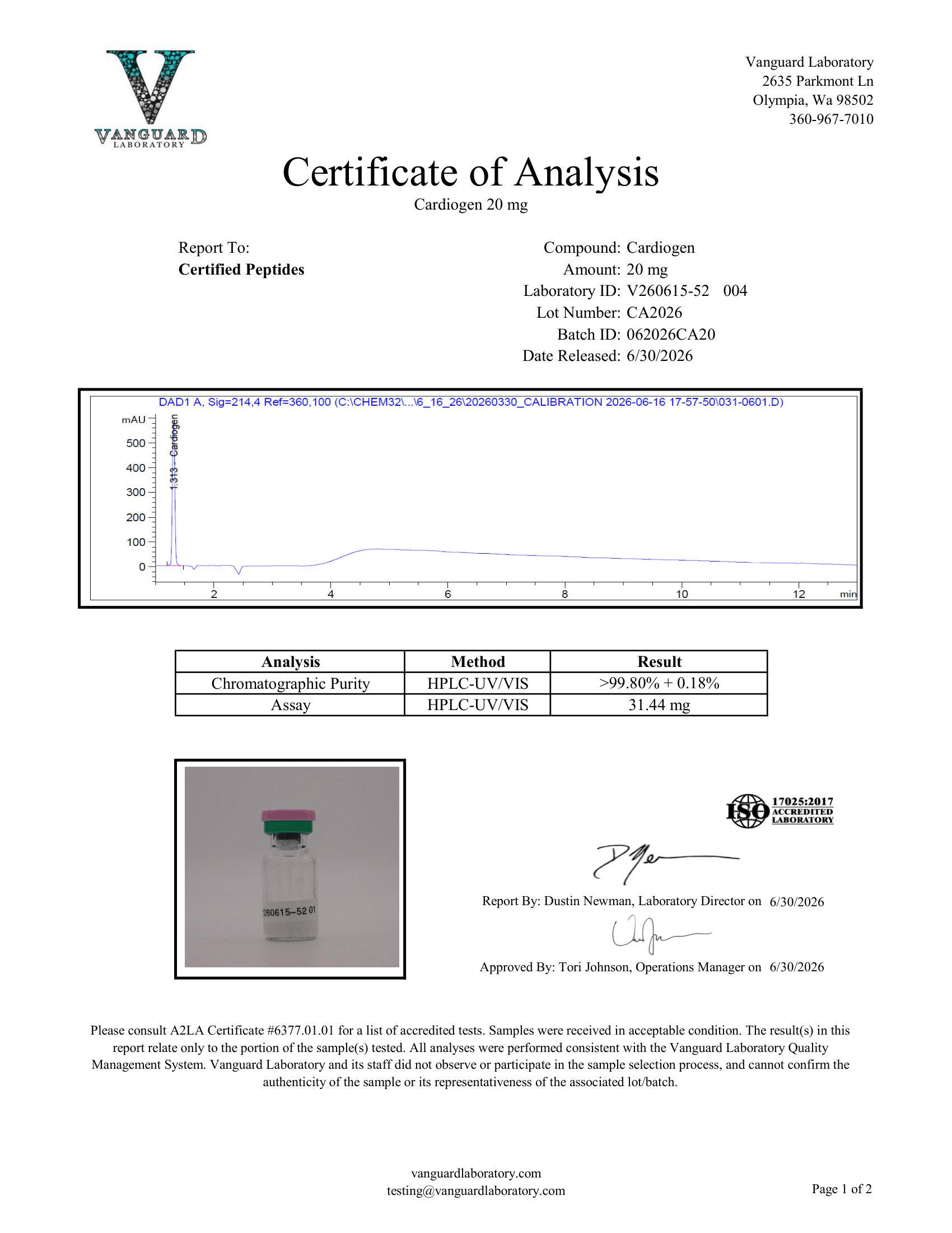 CARDIOGEN 20 MG - Image 2