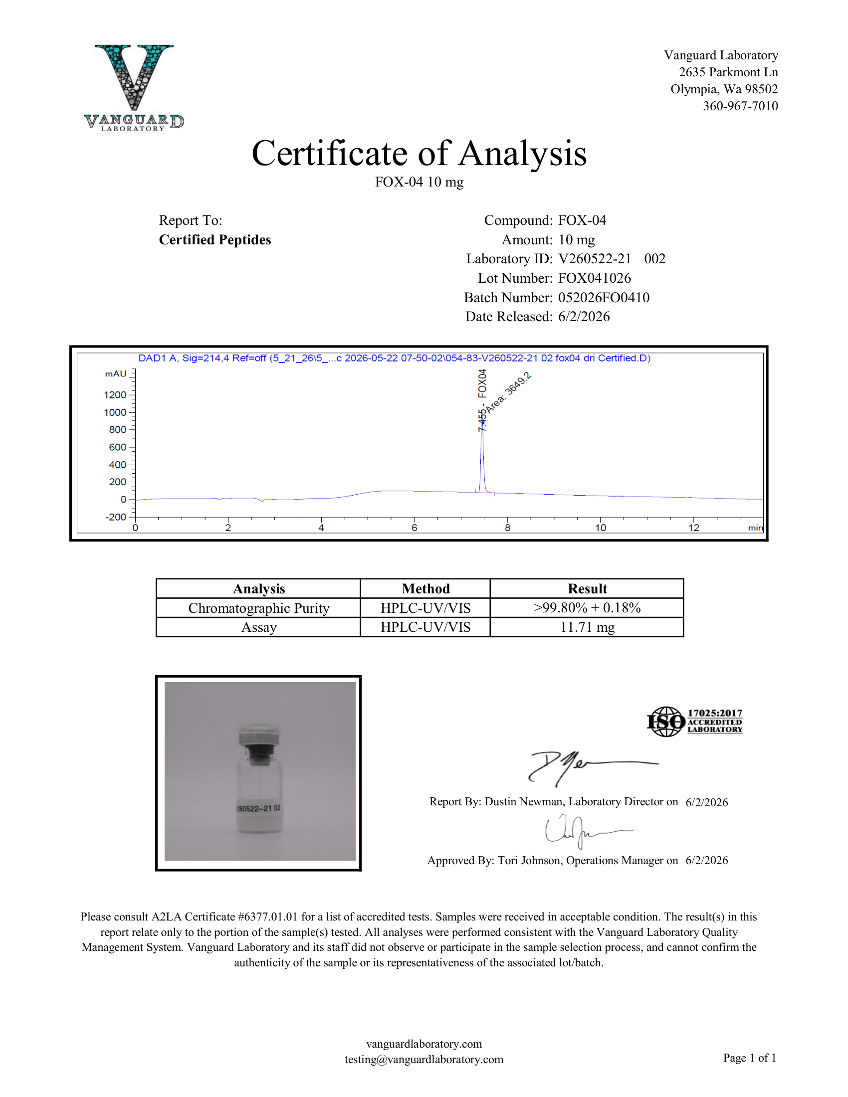F410 10MG*10 Vials - Image 2