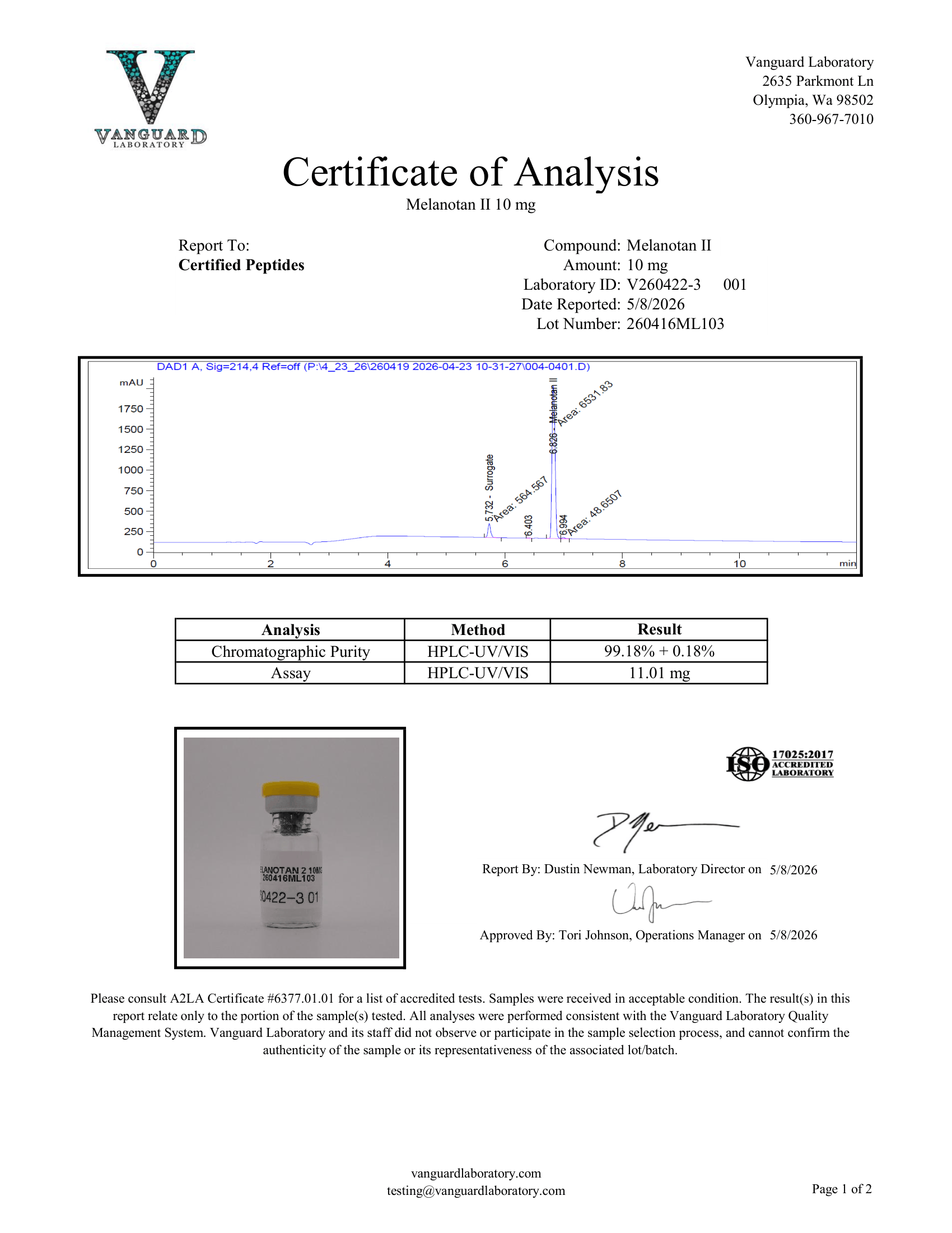 ML10 10MG*10 Vials - Image 2