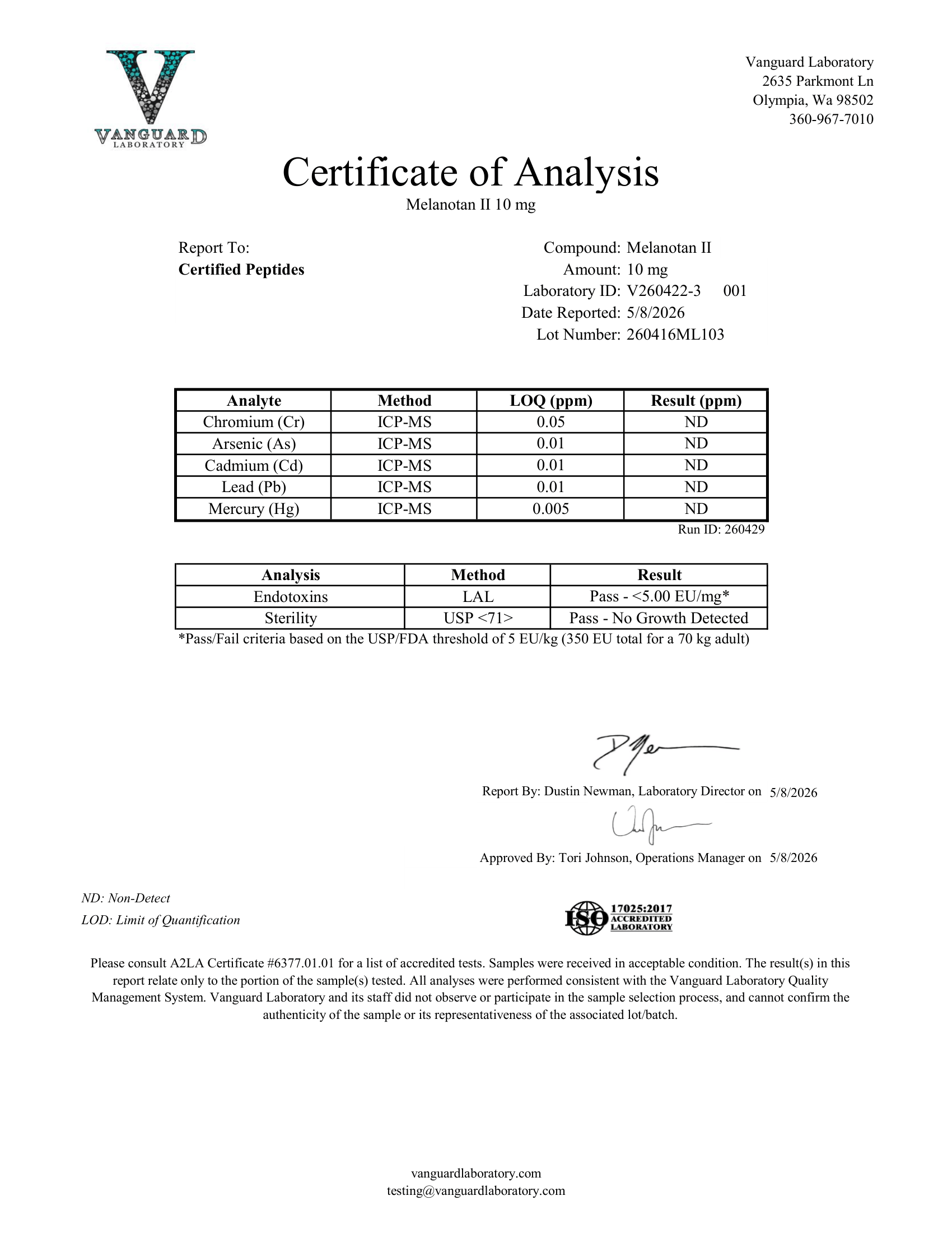 ML10 10MG*10 Vials - Image 3