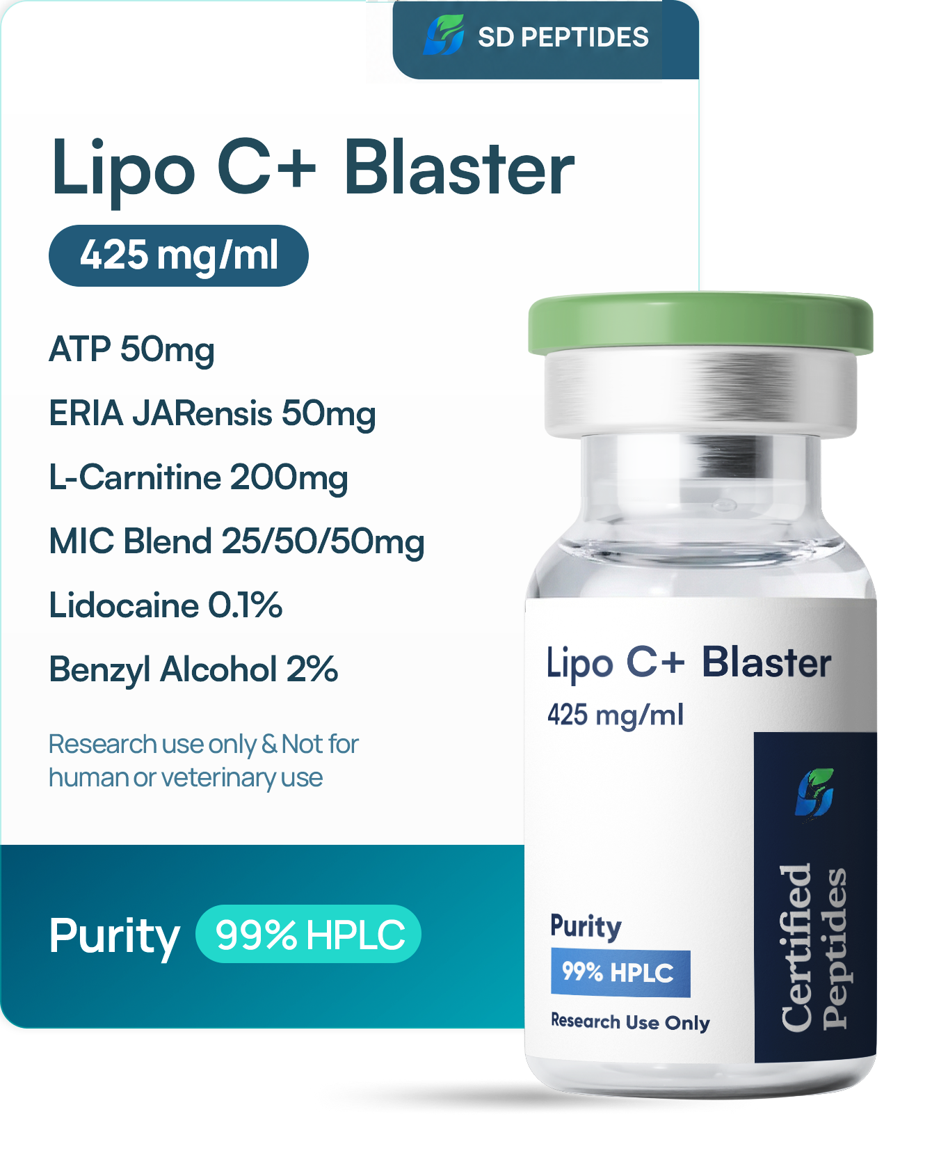 LIPO-C+ BLASTER 425 MG/ML